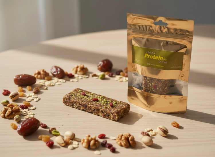پروتئینبار وگان اوریوا بدون مواد حیوانی